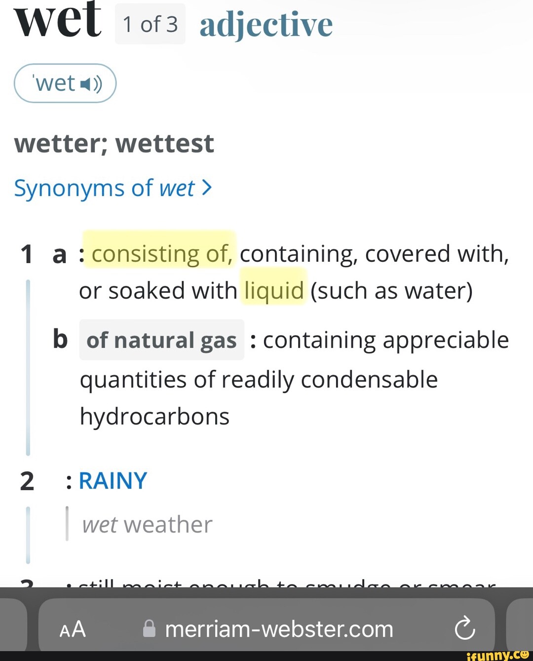 WEL adjective 'wet 4) wetter; wettest Synonyms of wet > 1 a: consisting synonyms of wetter” title=”WEL adjective ‘wet 4) wetter; wettest Synonyms of wet > 1 a: consisting” width=”500″ height=”600″><br />synonyms of wetter WEL adjective ‘wet 4) wetter; wettest Synonyms of wet > 1 a: consisting</p>
</p>
</div>
<p>The post <a rel=