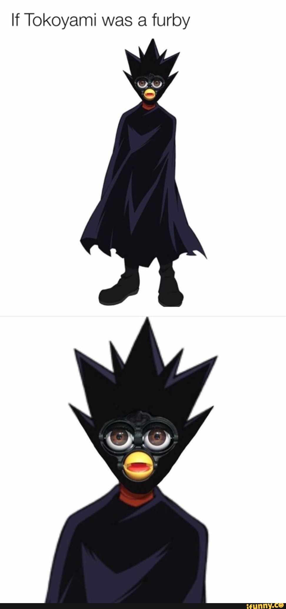 If Tokoyami was a furby