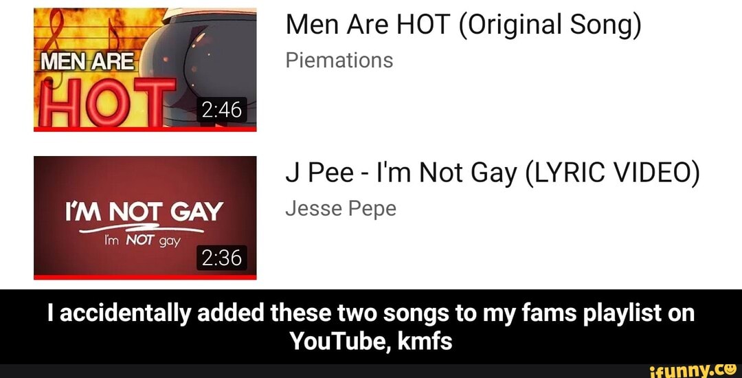 j pee im not gay meme