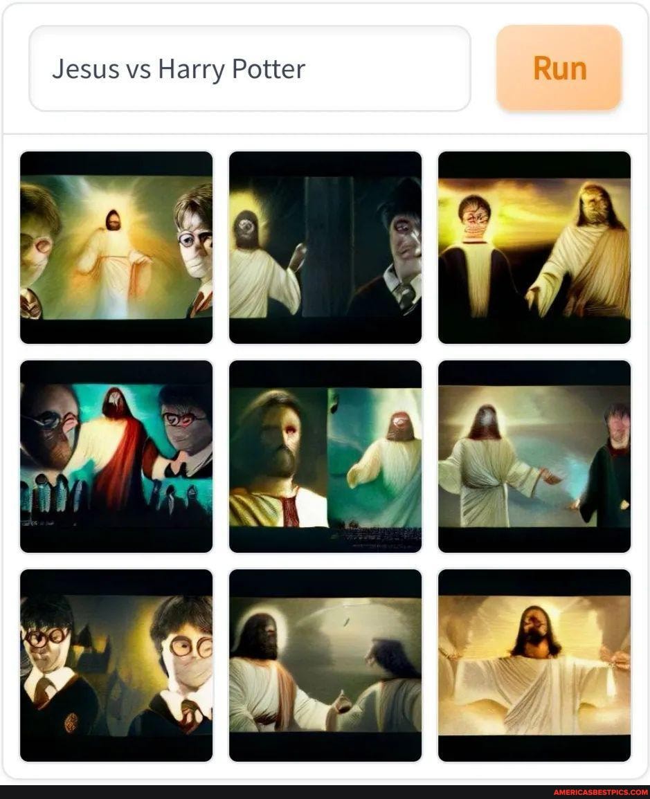 Jesus vs Harry Potter Run America’s best pics and videos