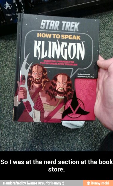 So I was at the nerd section at the book
store. - So I was at the nerd section at the book store.
