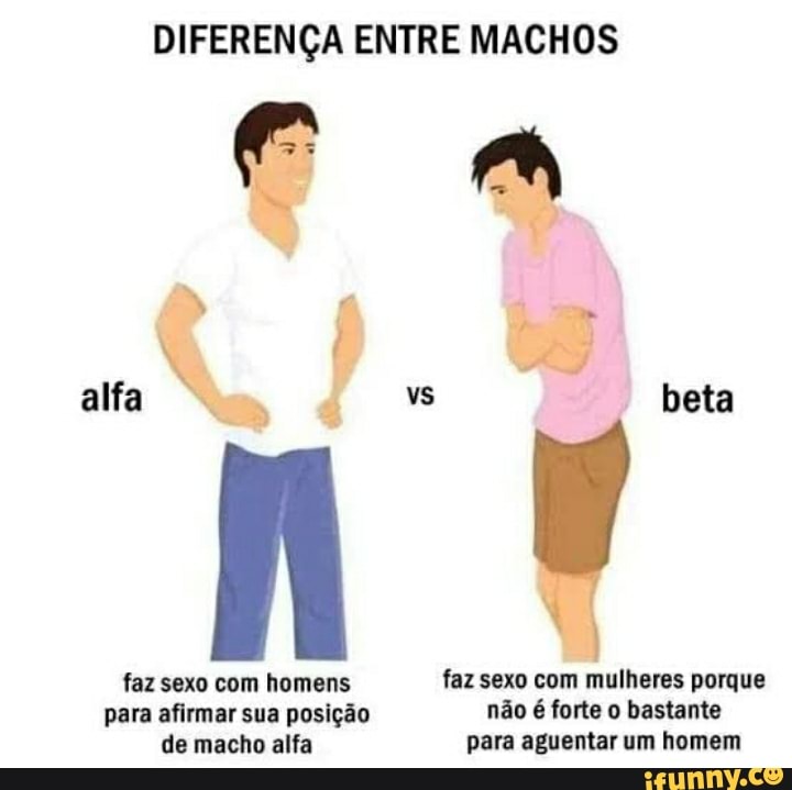 DiferenÇa Entre Machos Alfa Vs Beta Faz Sexo Com Homens Faz Sexo Com Mulheres Porque Para 5918