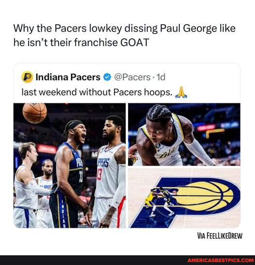 Why the Pacers lowkey dissing Paul like he isn't their franchise