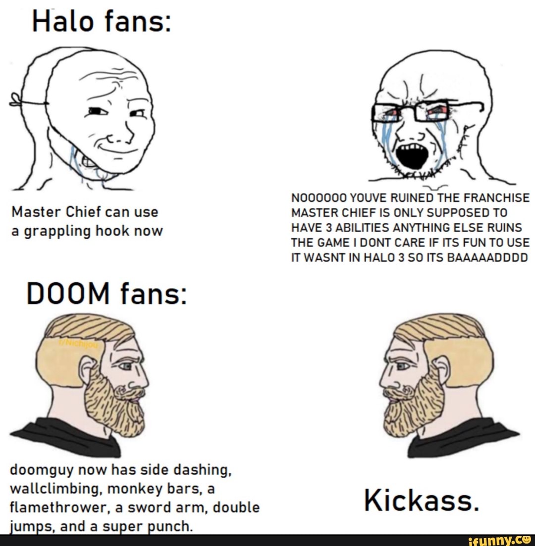 Halo fans: THE GAME I DONT CARE IF ITS FUN TO USE IT WASNT IN HALO 3 SO ...