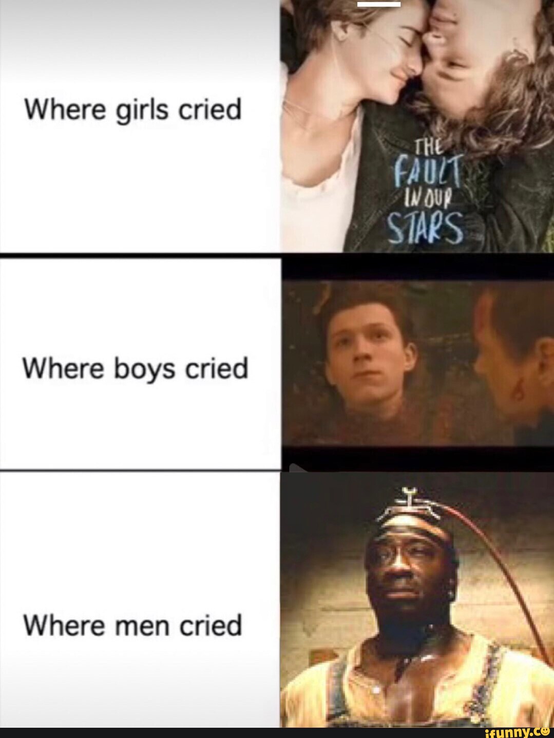 Where Girls Cried Where Boys Cried Where Men Cried I I - IFunny