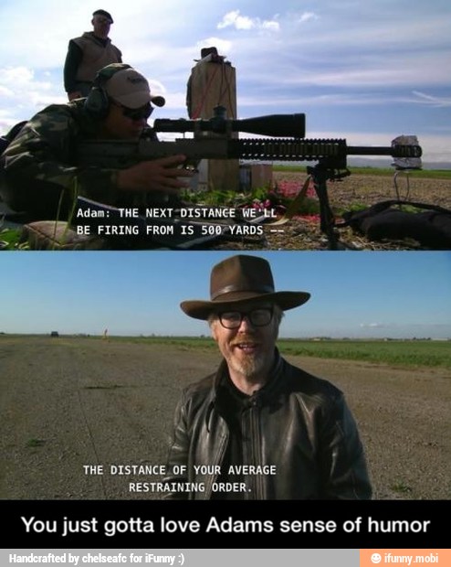 You just gotta love Adams sense of humor - You just gotta love Adams sense of humor