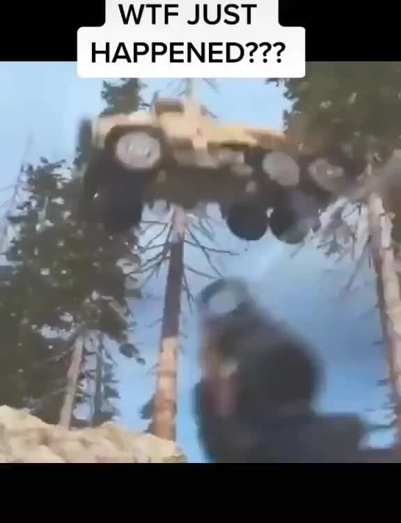 WTF JUST
HAPPENED???