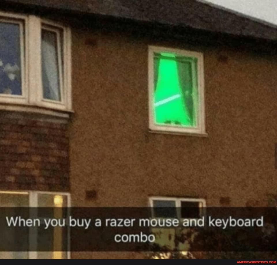 When you buy razer mouse and keyboard combo