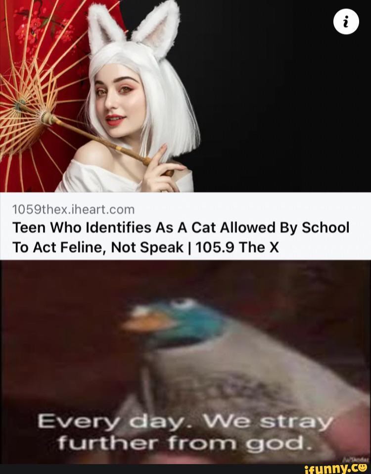 Teen Who Identifies As A Cat Allowed By School To Act Feline, Not Speak ...