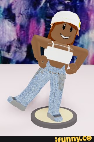 A regular model wearing these pants doing the tilt emote. - )