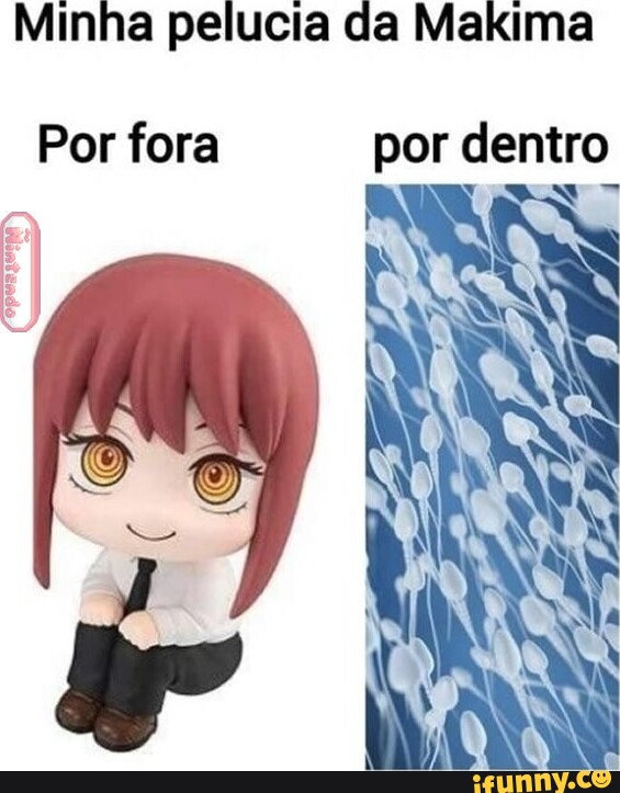 Minha pelucia da Makima Por fora por dentro - iFunny Brazil