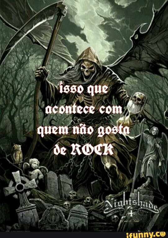 isso que acontece com quem não gosta de ROCR