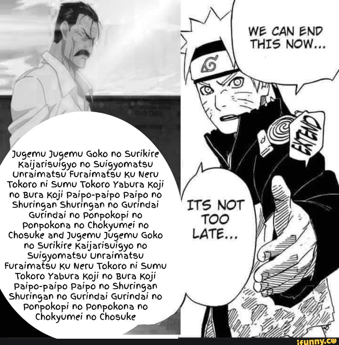 Jugemu memes. Best Collection of funny Jugemu pictures on iFunny