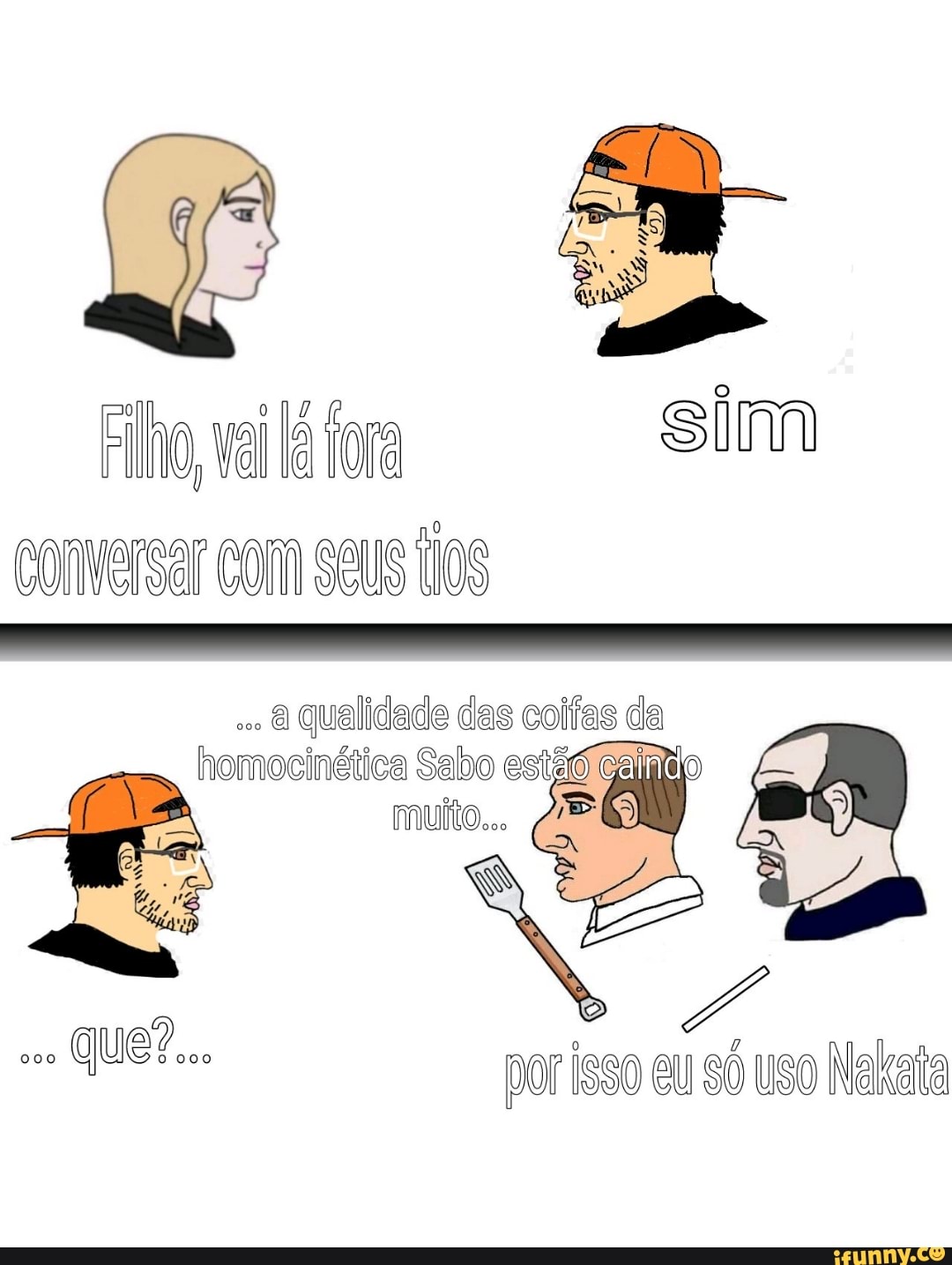 Filho, fora sim conversar com seus tlos
qualidade das da
muito...
homocinética Sabo
QUE?
por isso eu só uso
