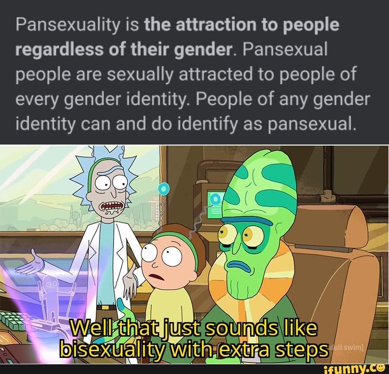 Pansexuality Is The Attraction To People Regardless Of Their Gender