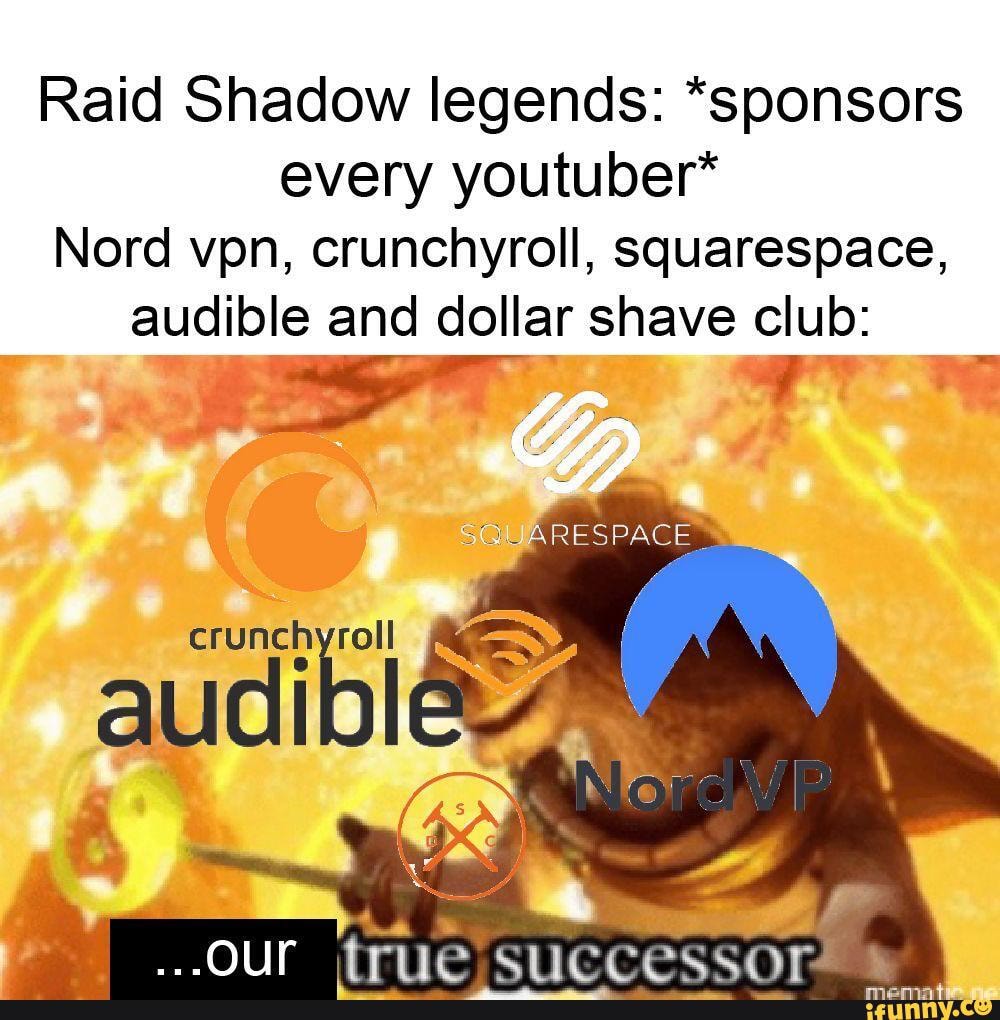 how much does raid shadow legends pay for sponsors