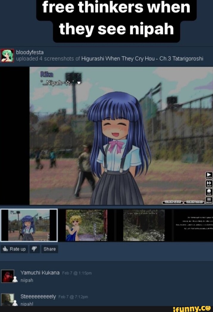 Higurashi When They Cry memes memes. The best memes on iFunny