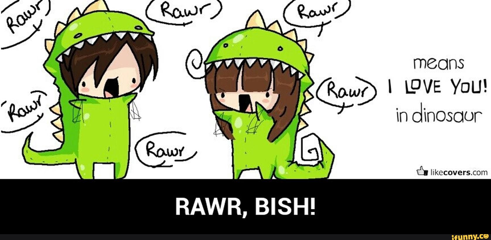 BISH! & Inkecoverscom RAWR, - RAWR, BISH! 