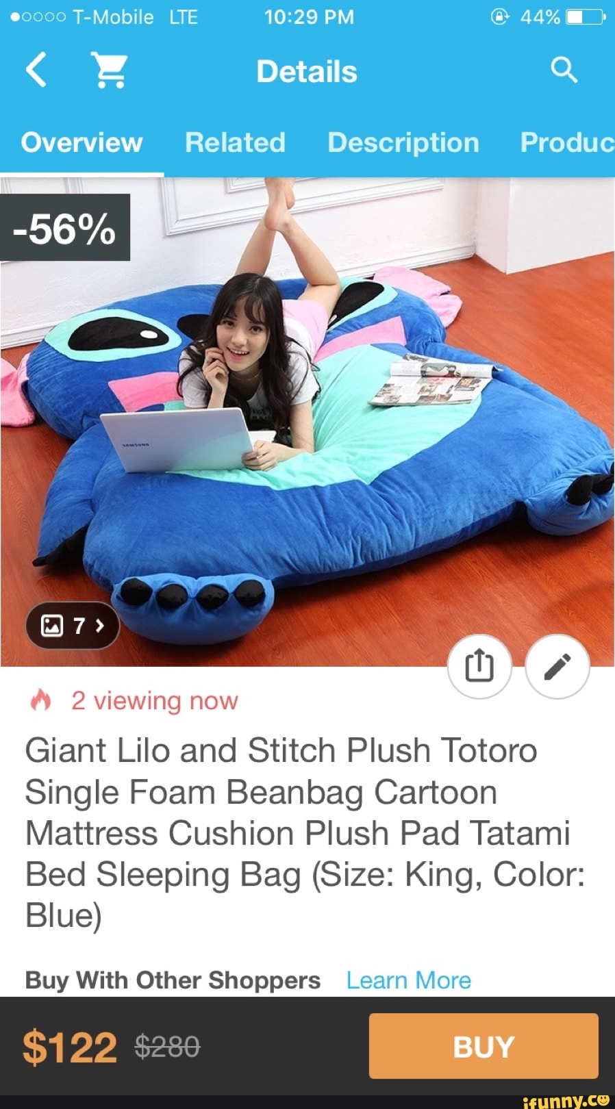 lilo sleeping mat