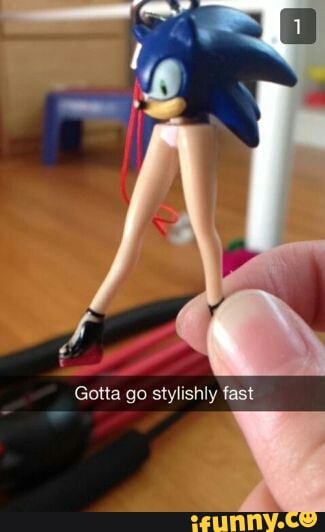 Gotta go stylishly fast
