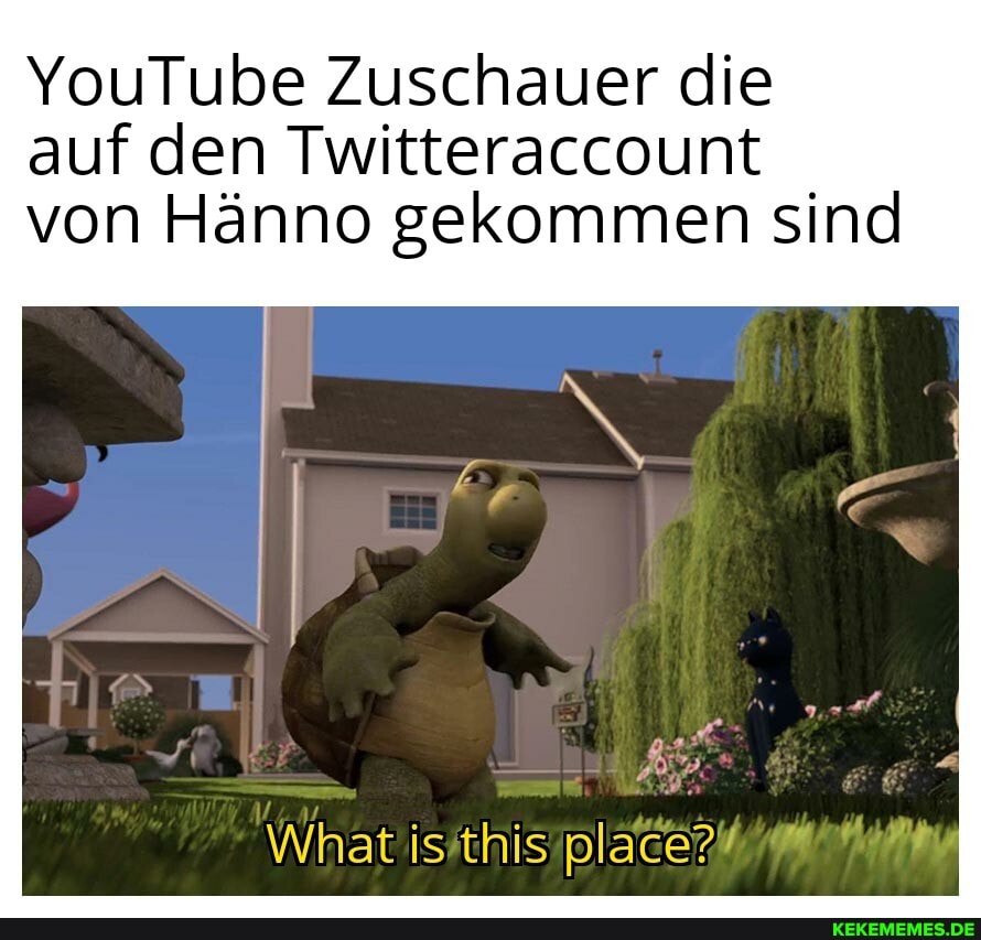 YouTube Zuschauer die auf den Twitteraccount von Hänno gekommen sind
What