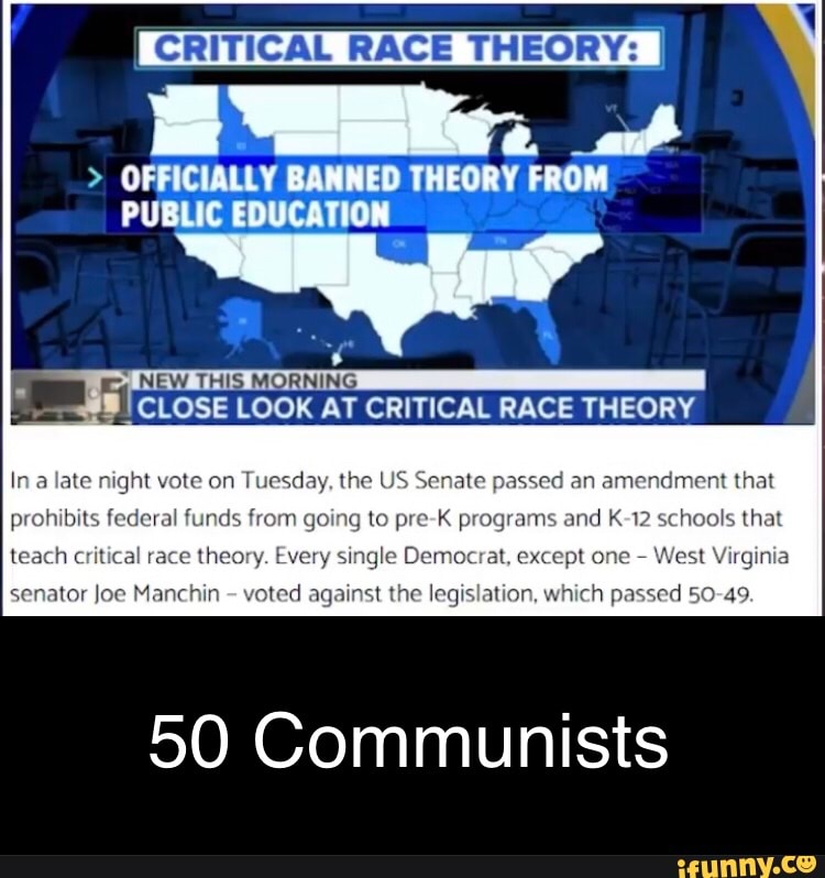 CRITICAL RACE THEORY: I BWille. . > OFFICIALLY BANNED THEORY FROM ...