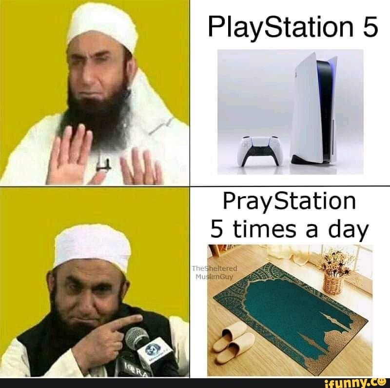 PlayStation 5
PrayStation times a day