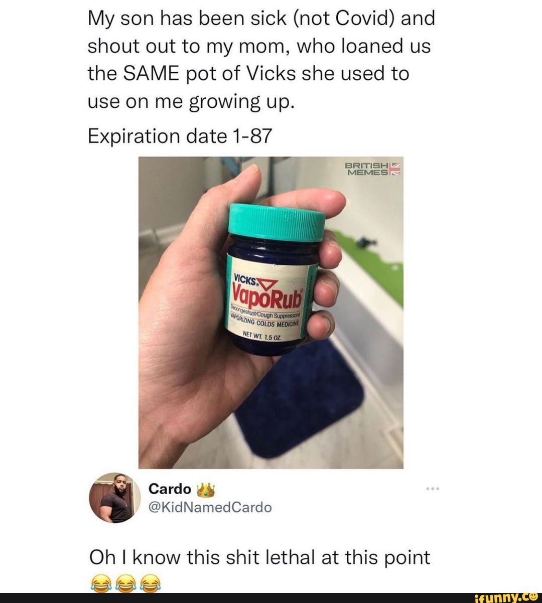 Vicks memes. Best Collection of funny Vicks pictures on iFunny