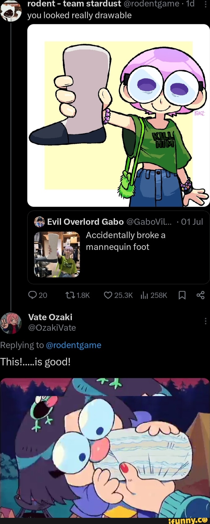 User Was Banned For This Post - Meme, Greentext Stickers – SpaceDogLaika, image size:678x1692