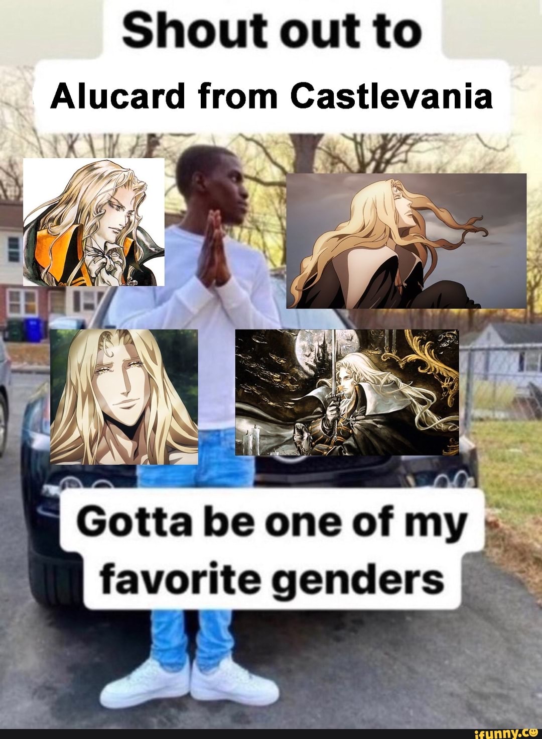 Shout Out To Alucard From Castlevania Gotta Be One Of My Favorite Genders