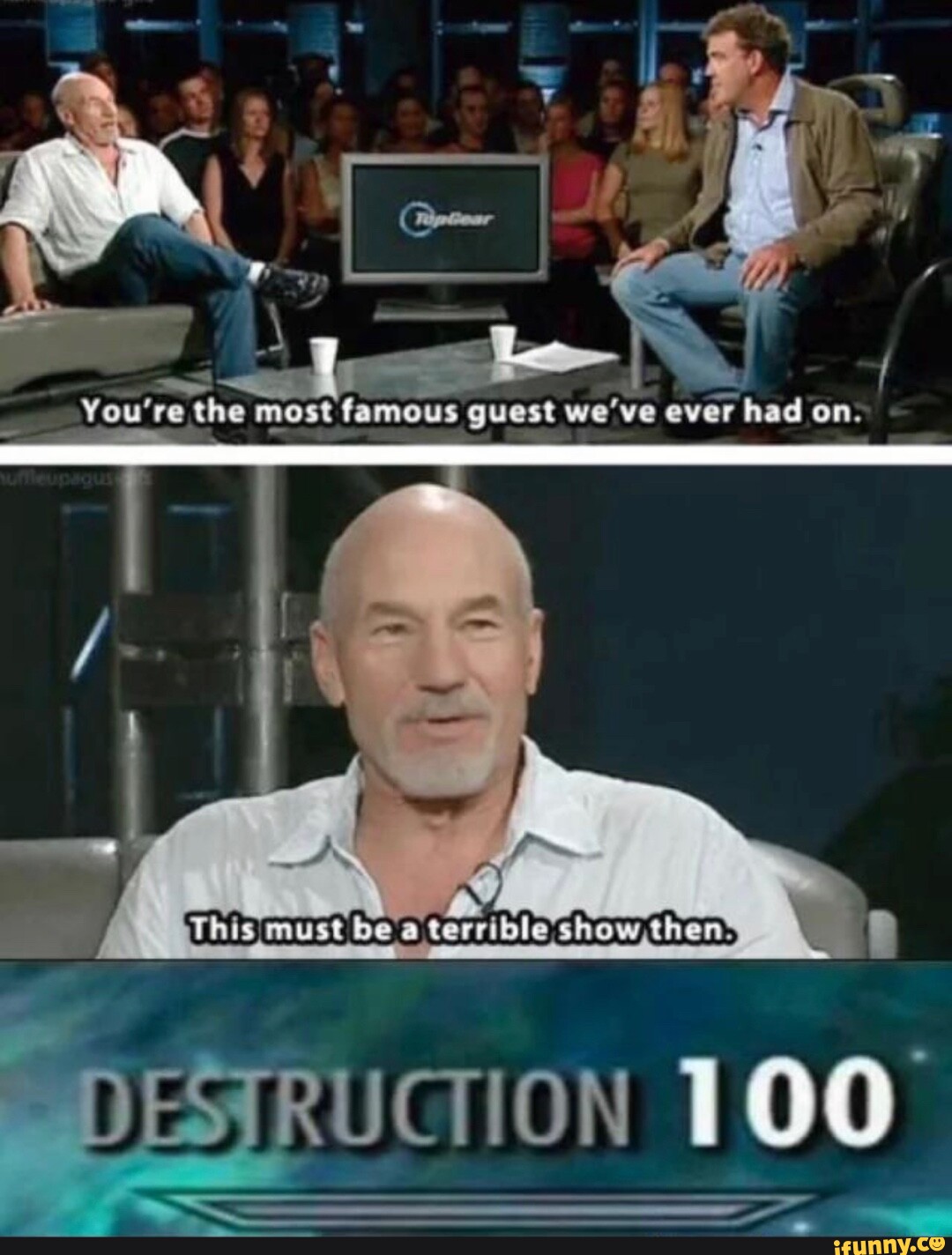 You're che he Most famous guest we've ever had on. iFunny