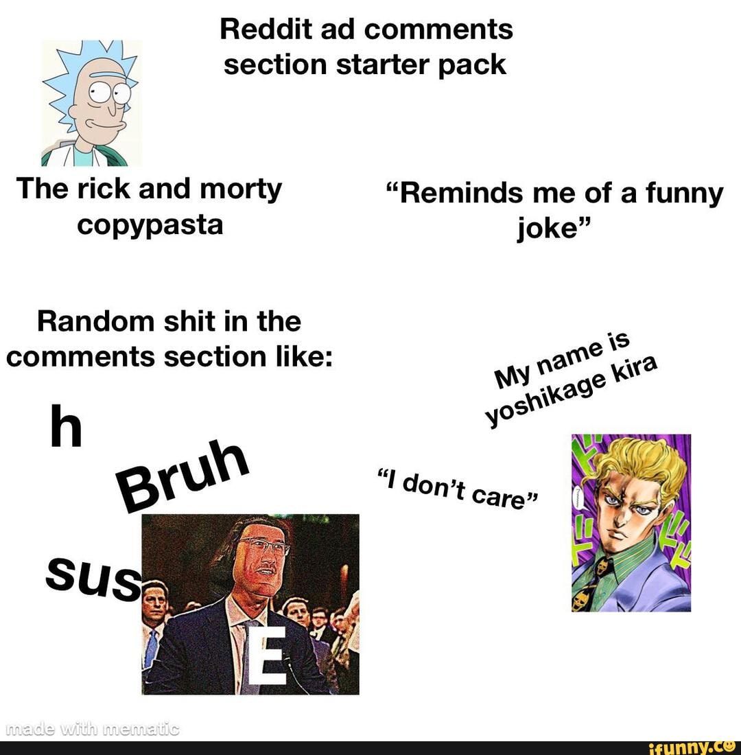 Bad Rick and Morty meme from obnoxious page. : r/ComedyCemetery