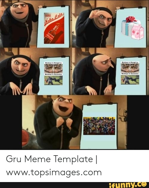 Gru Meme Template I - iFunny