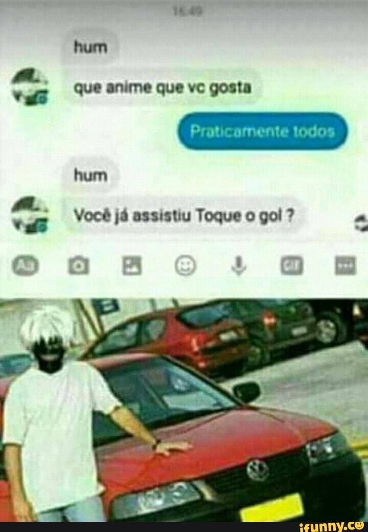 que anime que vc gosta
Você já assistiu Toque o gol? a
