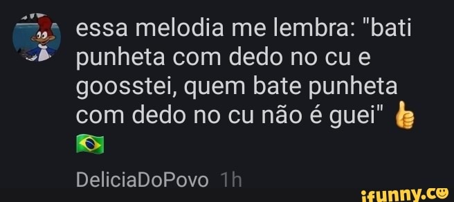 Essa melodia me lembra: 