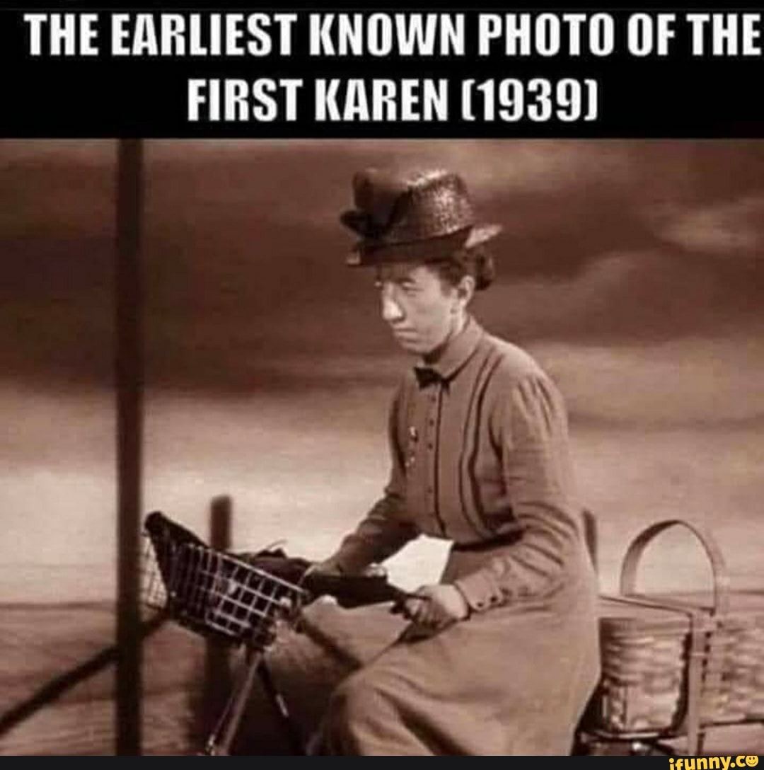 THE EARLIEST KNOWN PHOTO OF THE FIRST KAREN (1939)