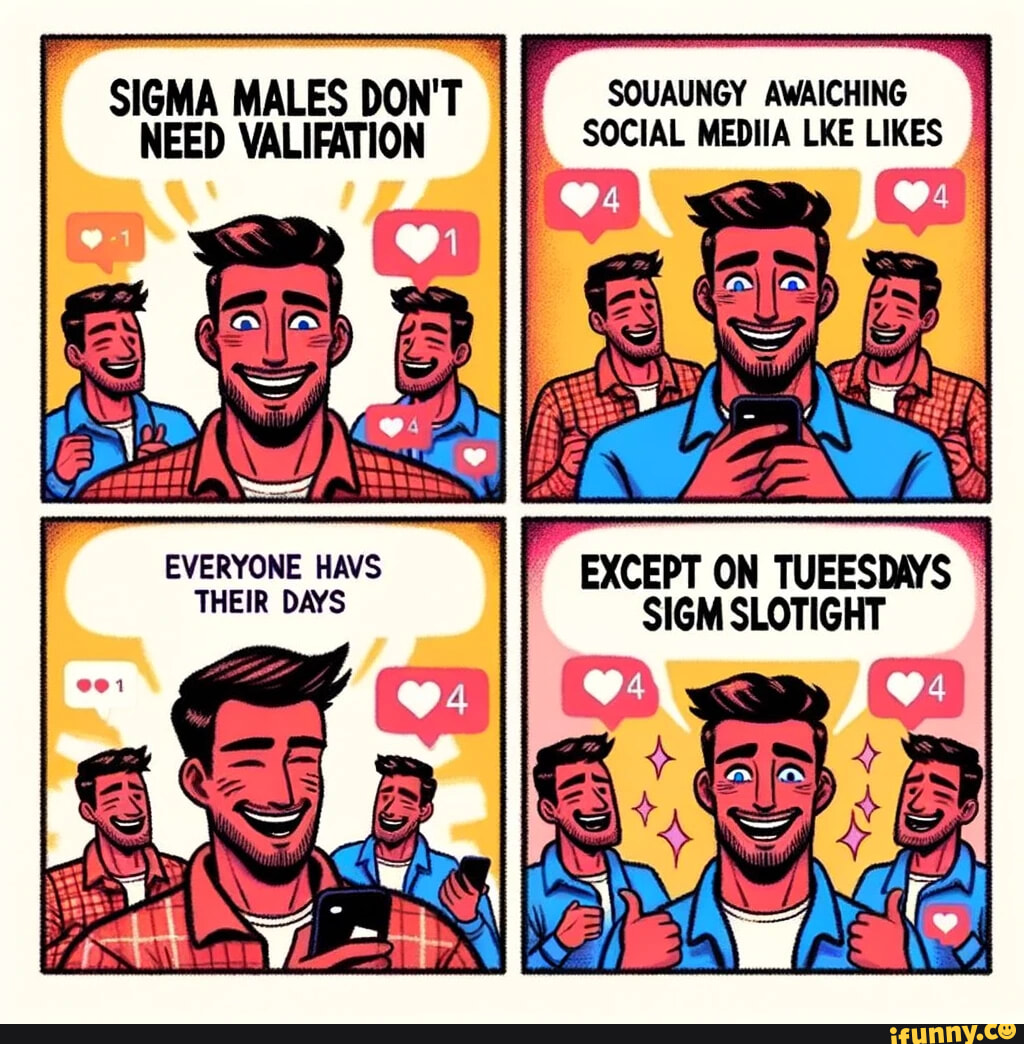 Dall E Prompt Draw Four Panel Comics This Time Sigma Male Grindset Ironic Memes Make Four 