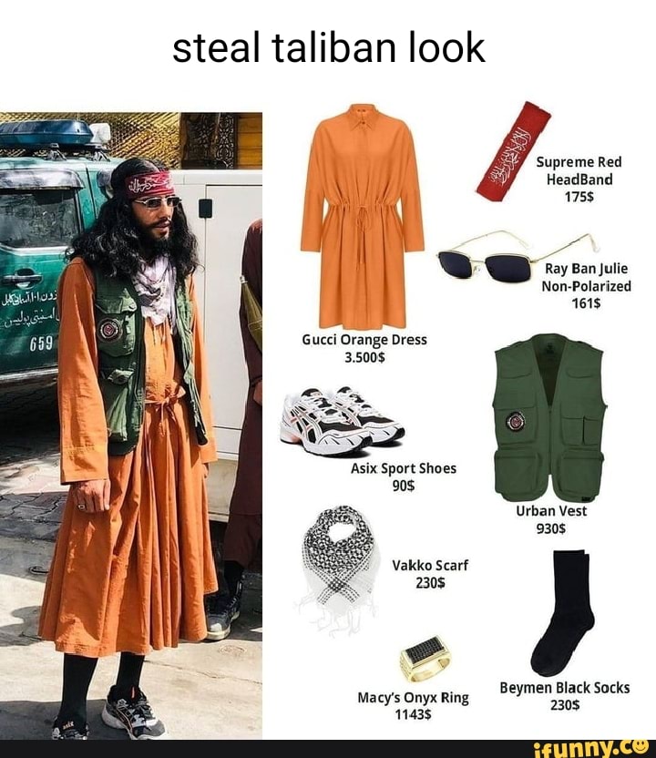 orange supreme headband