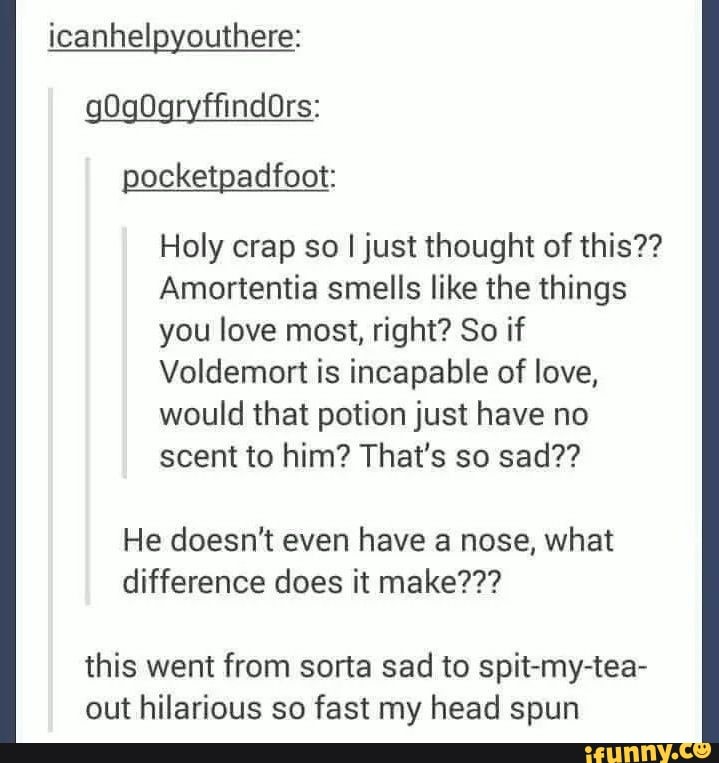 What Does My Amortentia Smell Like