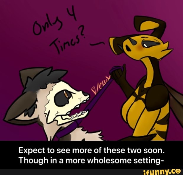 Expect to see more of these two soon.
Though in a more wholesome setting- - Expect to see more of these two soon. Though in a more wholesome setting-