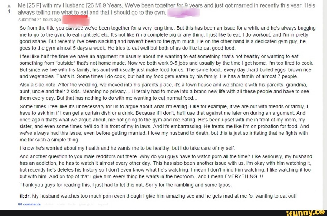 Me [25 F] with my Husband [26 M] 9 Years, We've been