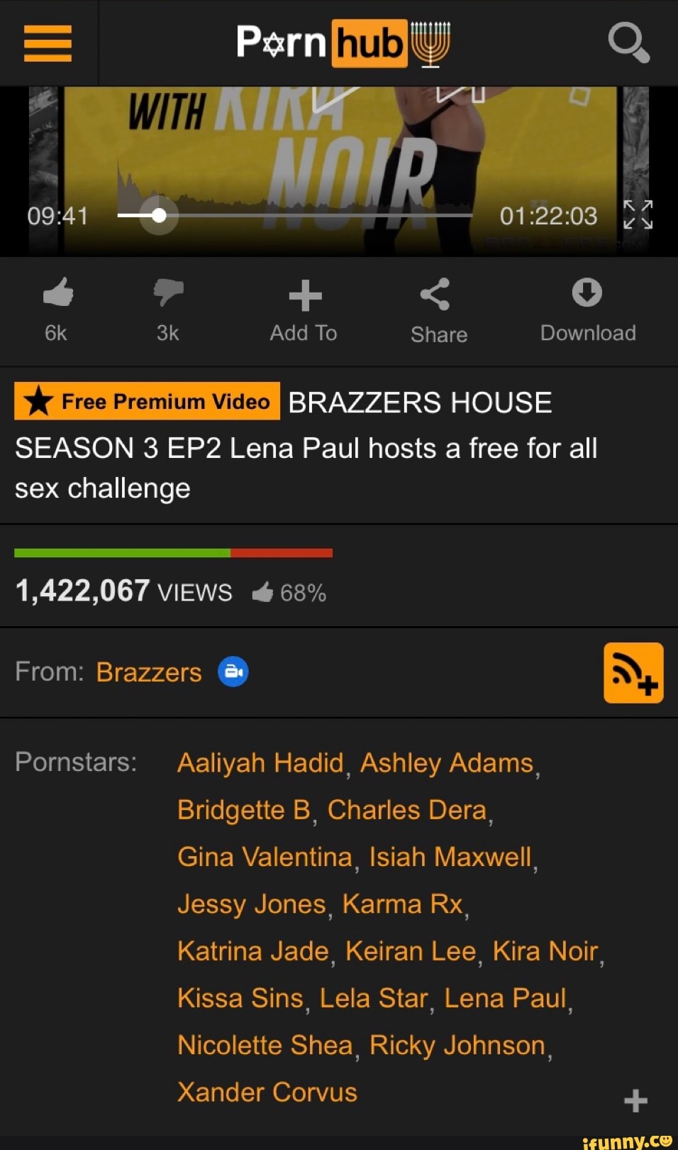 SEASON 3 EP2 Lena Paul hosts a free for all - iFunny