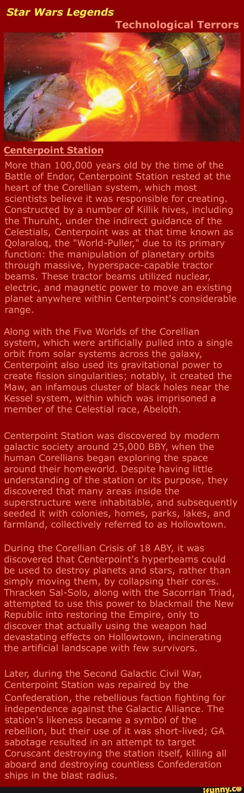 star wars centerpoint station