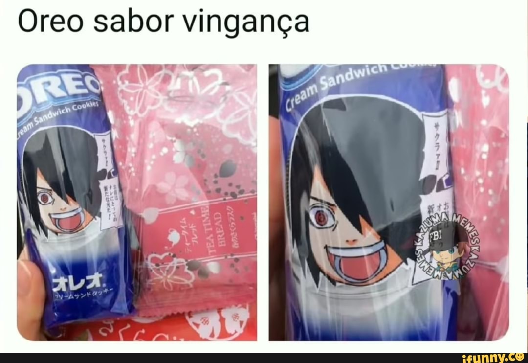Oreo sabor vingança