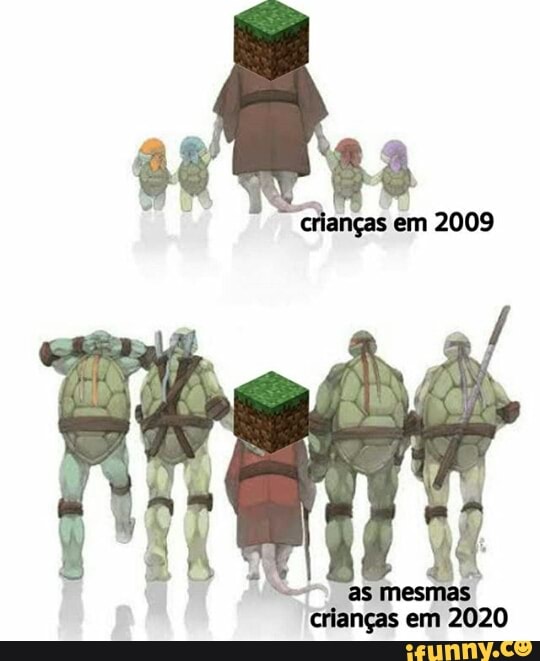 as mesmas
criangas em 2020