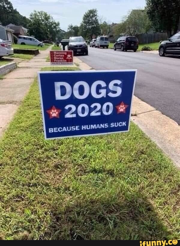 DOGS
2020*
@ECAUSE HUMANS