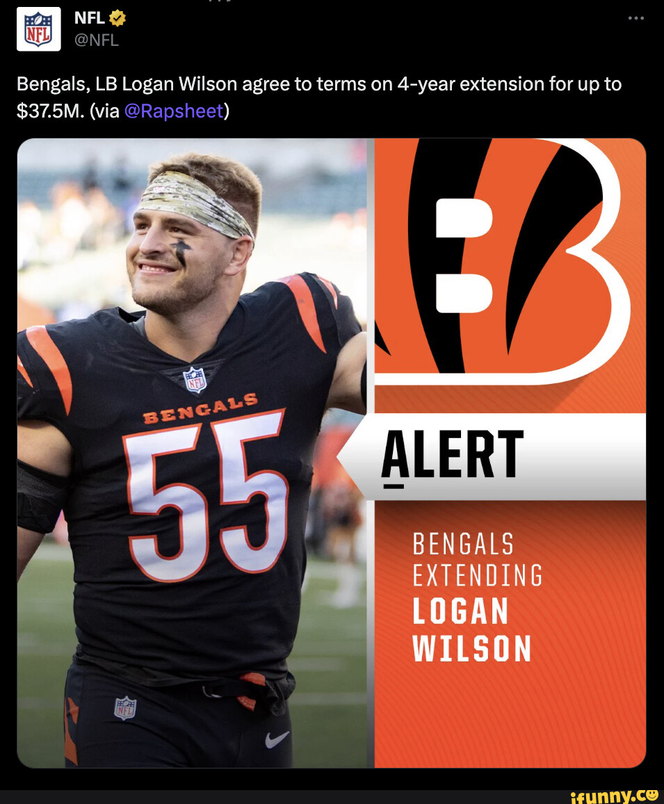 Bengals LB Logan Wilson agrees to 4-year extension