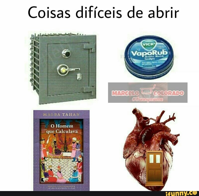 Coisas difíceis de abrir
