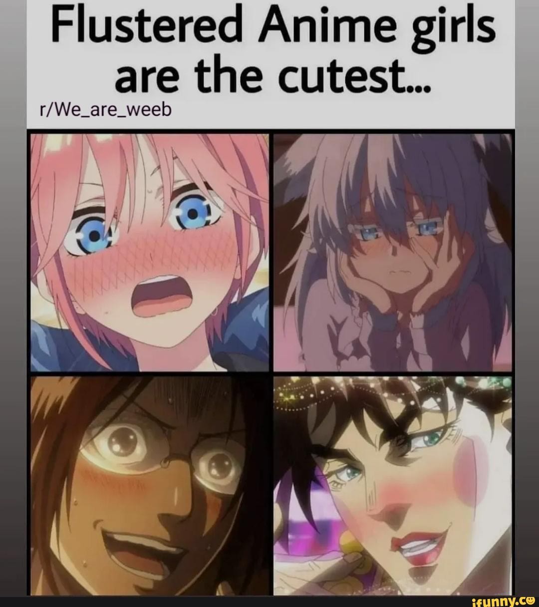 Flustered Anime Girls Are The Cutest Ifunny