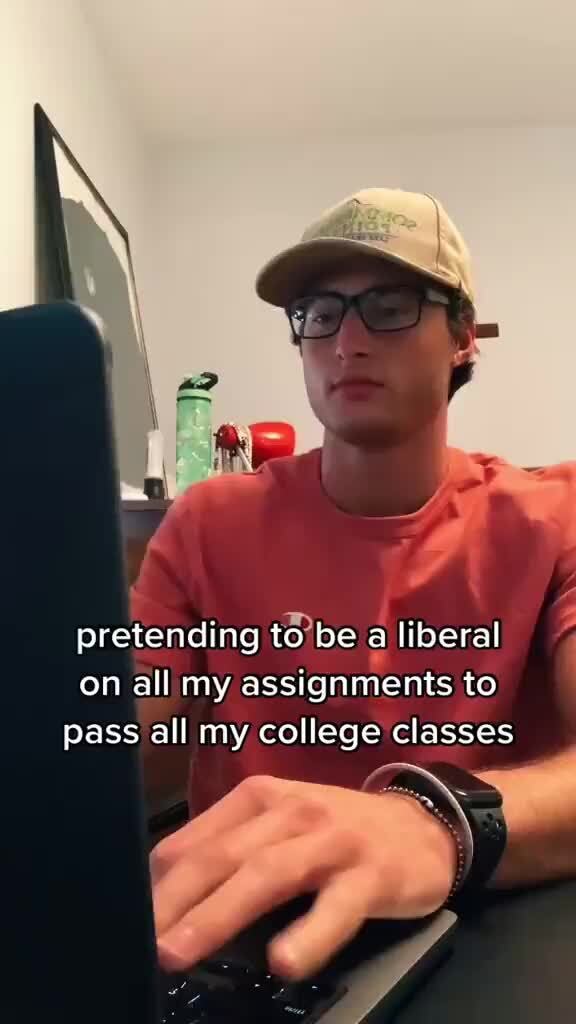 liberal college girl meme